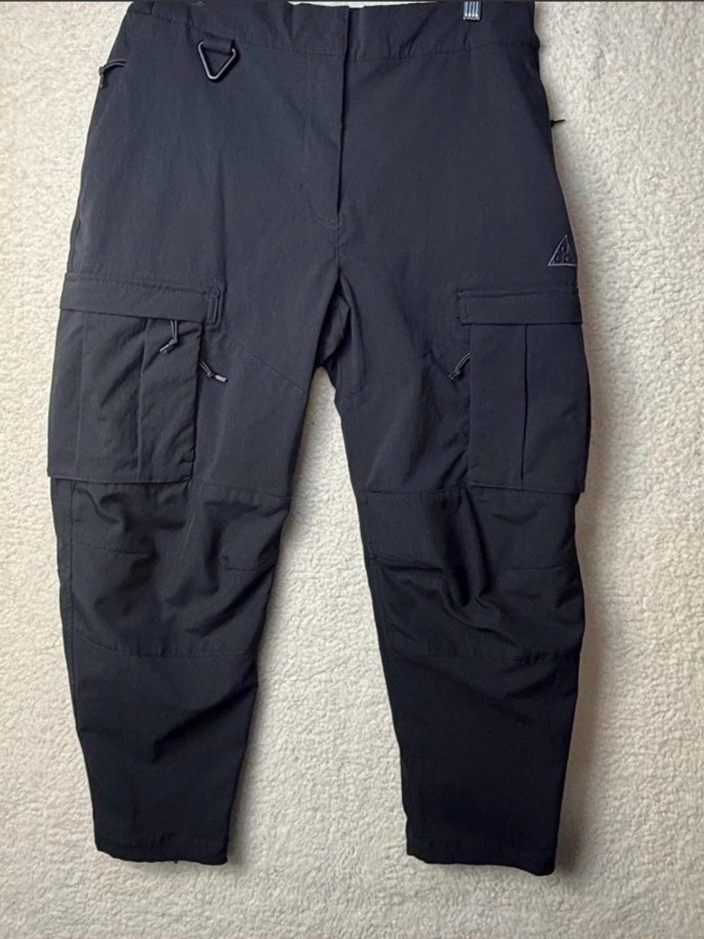 Nike ACG summits Men's Black Tech Cargo Pants with Utility Pockets